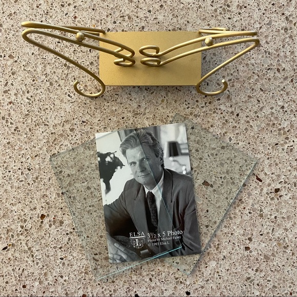 Elsa L, Inc. Gold Tone Wire Frame - Picture 2 of 3